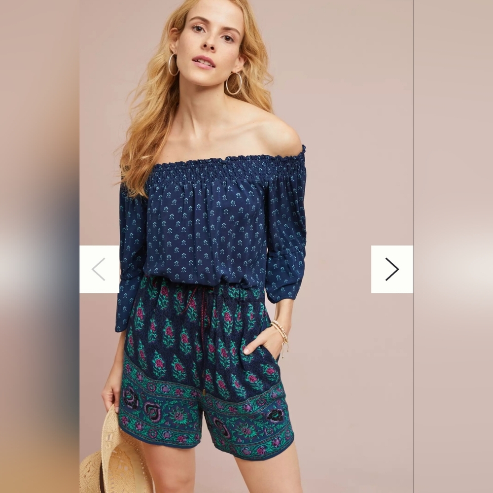 by Anthropologie Kaleo Off The Shoulder Jumper, Size LP